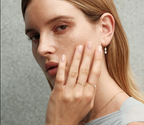 Sanwood Moriwu'S Snow Country Breath Moissanite Ring Niche Design Adjustable Index Ring