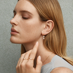 Sanswood Moriwu’S Breath Of The Snow Country Moissanite Earrings Light Luxury Sparkling Double Diamond 2 Carat Smart Earrings