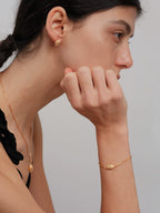 Sanswood "Olive" Sanded Olive Earrings, Exquisite Retro Design, Fine Sparkling Earrings And Earrings