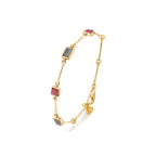 Sanswood Sengo "A Moveable Feast" Labradorite Malay Jade Bracelet Light Luxury Commuting Natural Stone Bracelet For Women